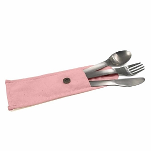 COOKUT COUVERT NOMADE INOX<br>Rose