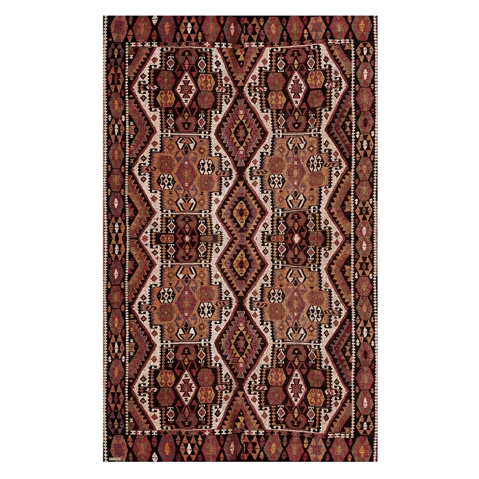 Beija flor tapis flatwoven room 120*195 kilim