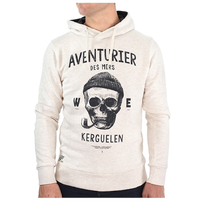 Stered sweat capuche homme aventurier ecru5070502_2