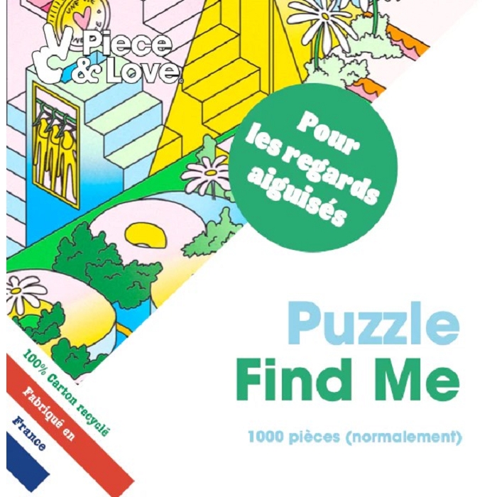 Piece and love puzzle 1000pc find me 5072001_3